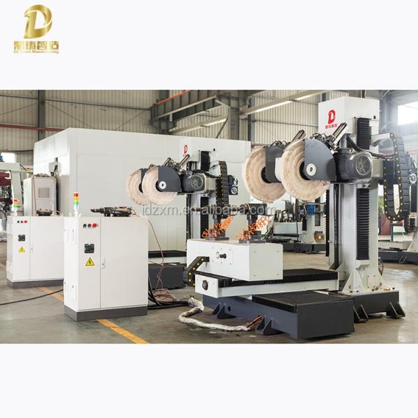 17KW PLC Control Drum Polish Machine For Brass Tap And Stainless Steel Products