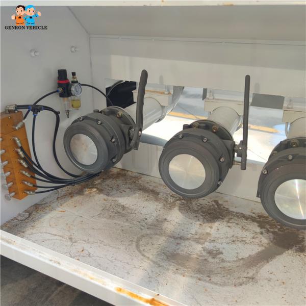 3 Axles 32000 Liters Liquid Tanker Trailer Carbon Steel Diesel Fuel Semi Tractor Trailers