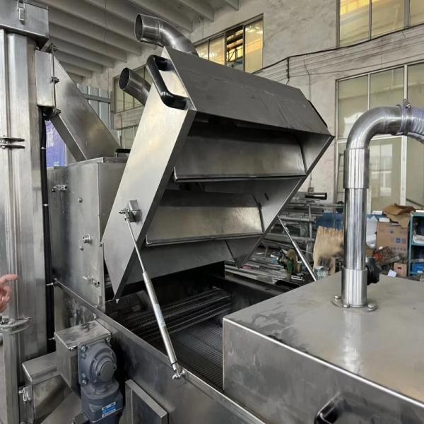 High Efficiency Commercial Breading Machine For Food Processing Lines