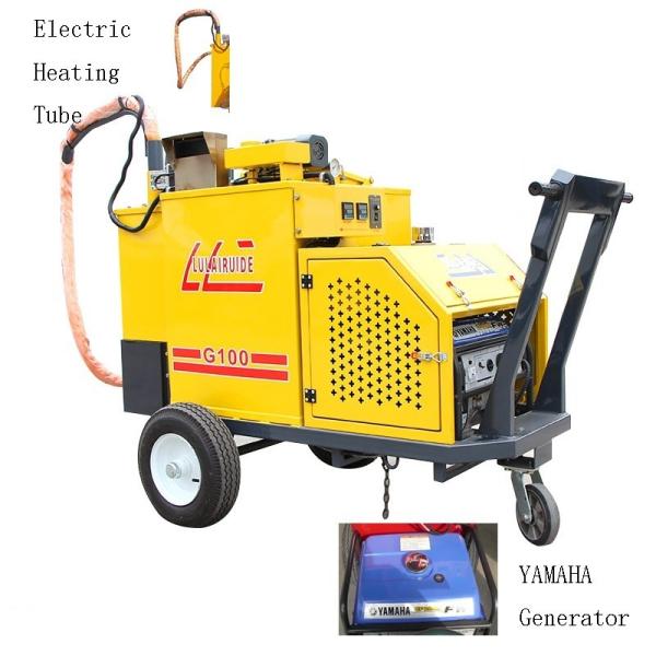 100L Trailed Asphalt Crack Sealing Machine Road Repair