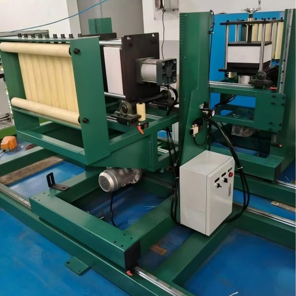 25 Tons Vertical Winding Machine 2000mm Chuck Diameter