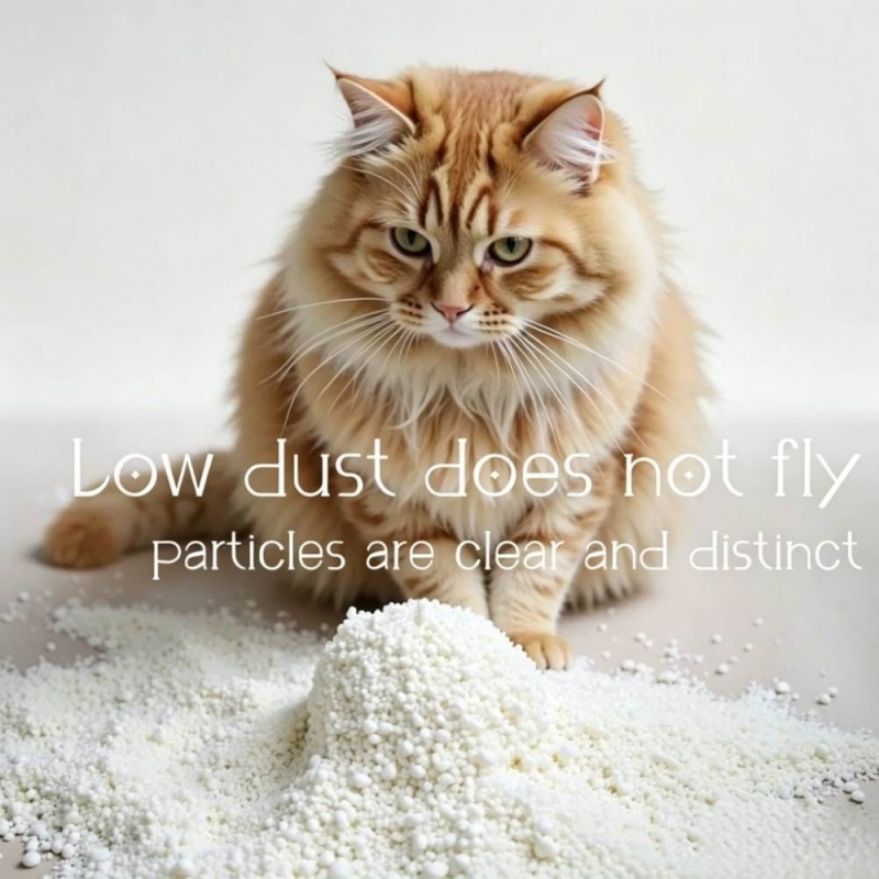 Innovative Cassava Cat Litter Featuring Advanced Processing Low Dust and Fast Clump Formation
