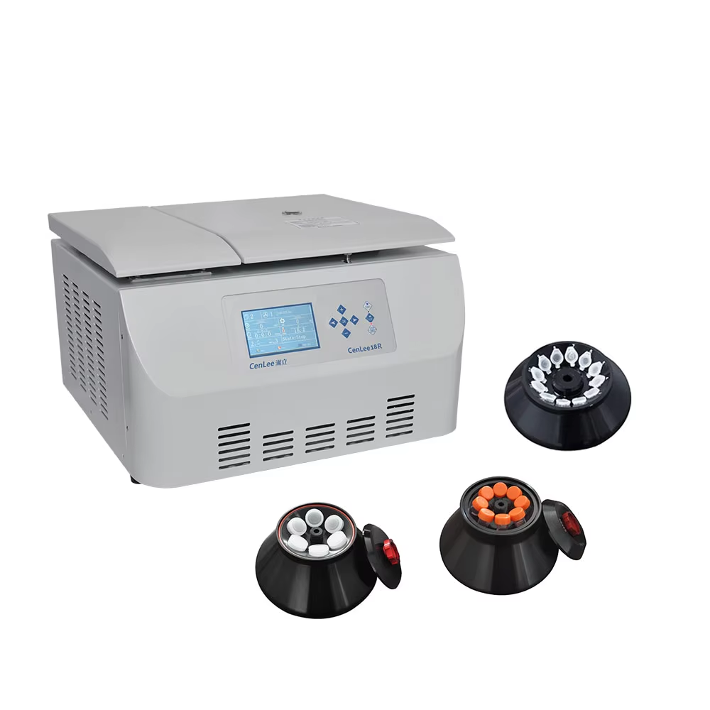 Cenlee16R High Speed Centrifuge Angle Rotor 16000rpm 6x100ml Bench Top Refrigerated Centrifuge Machine Laboratory Equipment