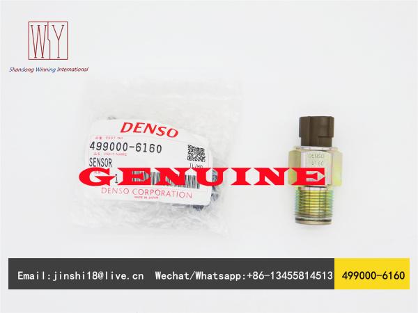 Denso Genuine and New Fuel Rail Pressure Sensor 499000-6160, 499000-6141, 499000-6070, 499000-6100, 499000-6161