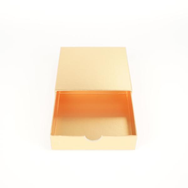 Custom Luxury Gold Drawer Box Jewelry Paper Box Packaging Slide Out Gift Box Package With Logo