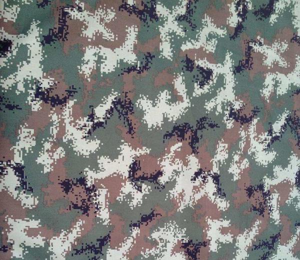 Enzyme wash Static-free High quality fashion Waterproof  pvc coated winter snow camouflage fabric