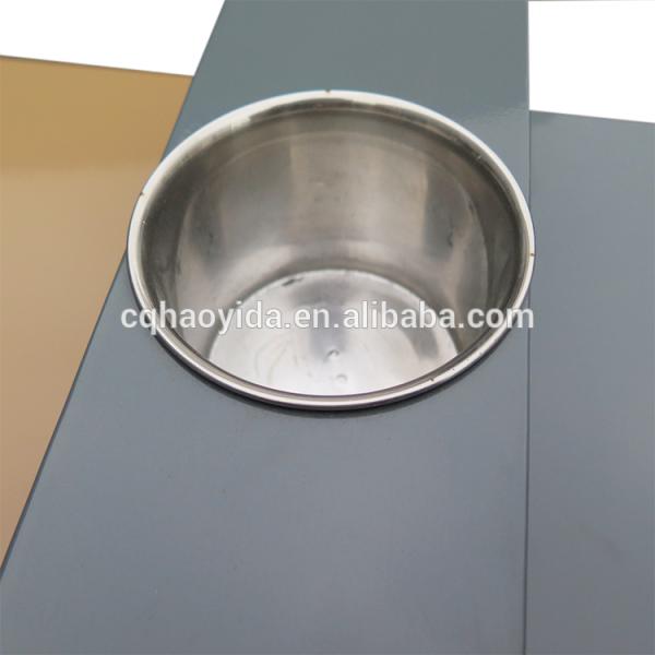 Стоя мусорный бак длины 31.7gal 900mm на открытом воздухе деревянный