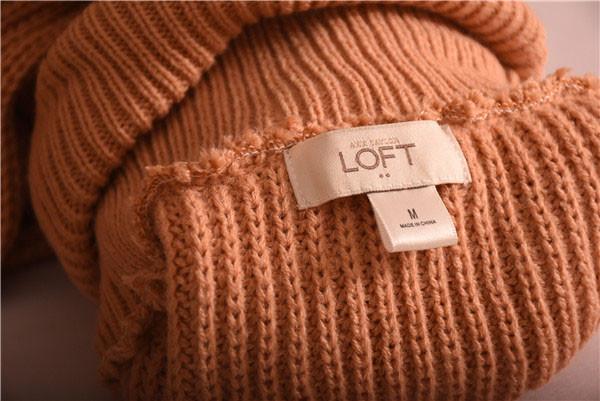 Ladies High Neck Sweaters Long Sweater Autumn And Winter Multicolor