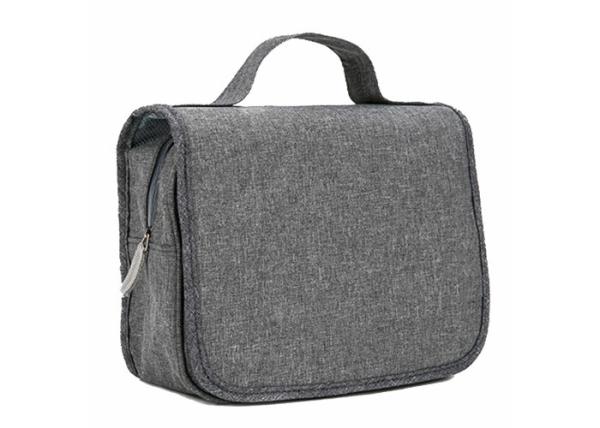 Foldable OEM Personal Organizer Toiletry Bag , Hanging Travel Accessory Bag