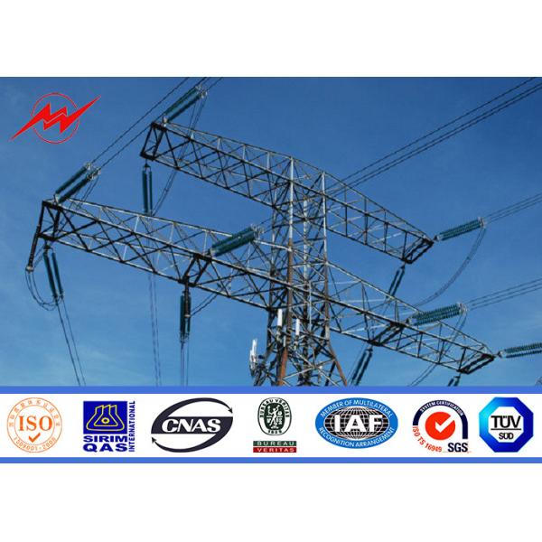 220 Кв гальванизировали широко используемую башню 10м-200м поляка трубки стальных труб Моно