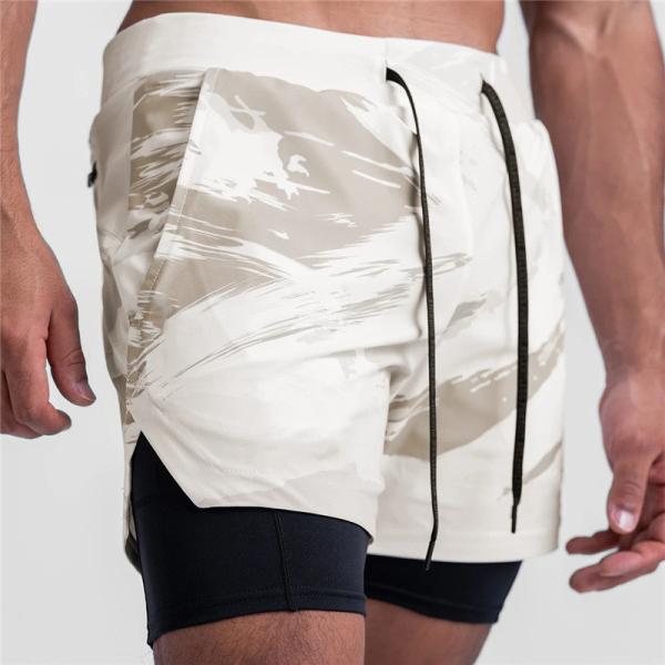 Calças de Esporte de Algodão de Verão Corredores de Praia Cargo Calças de Treino para Homens