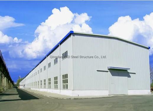 High-Strength Q355B Steel Prefab Warehouse: 12-Class Wind Resistance, 8-Class Seismic Design