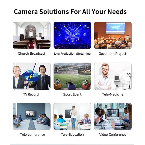 Function IP PTZ Camera Control DAIPU 4D Joystick for Conference Live HD-MI USB Controller