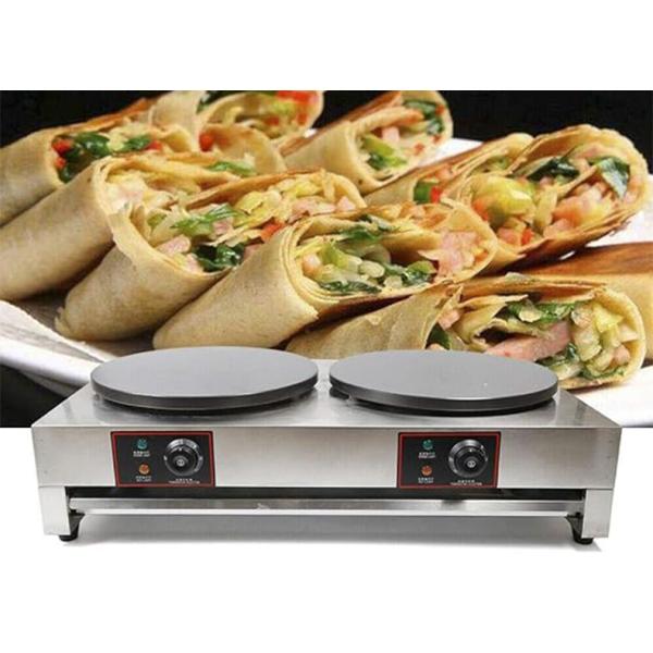 900*540*230mm Professional Stainless Steel Commercial Non-stick Electric Double Single Crepe Maker