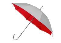 Diamètre ouvert 100-103cm de protection UV de parapluie enduit par argent en aluminium droit