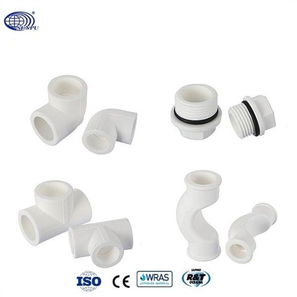 White Color PN20 PN25 Water Pipe PPR Fittings For Garden