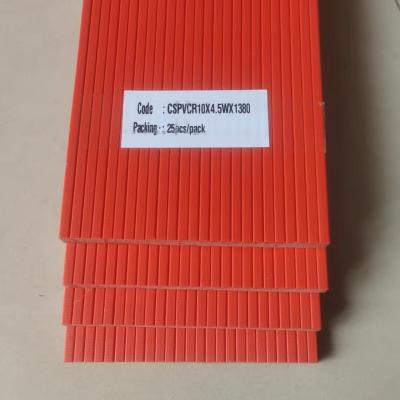 1380*10*4,5 Tamanho Polar Corte de Papel Lâmina Vermelha para Máquina de Corte de Guilhotina Durável