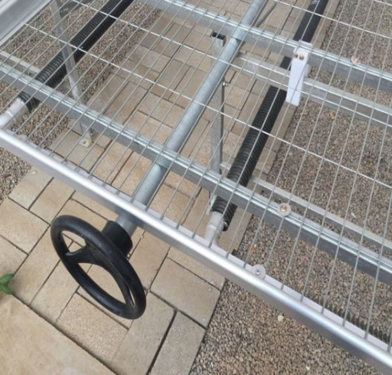 Agricultural 4*8ft ABS Plastic Hydroponic Flood Tray Growing Racks