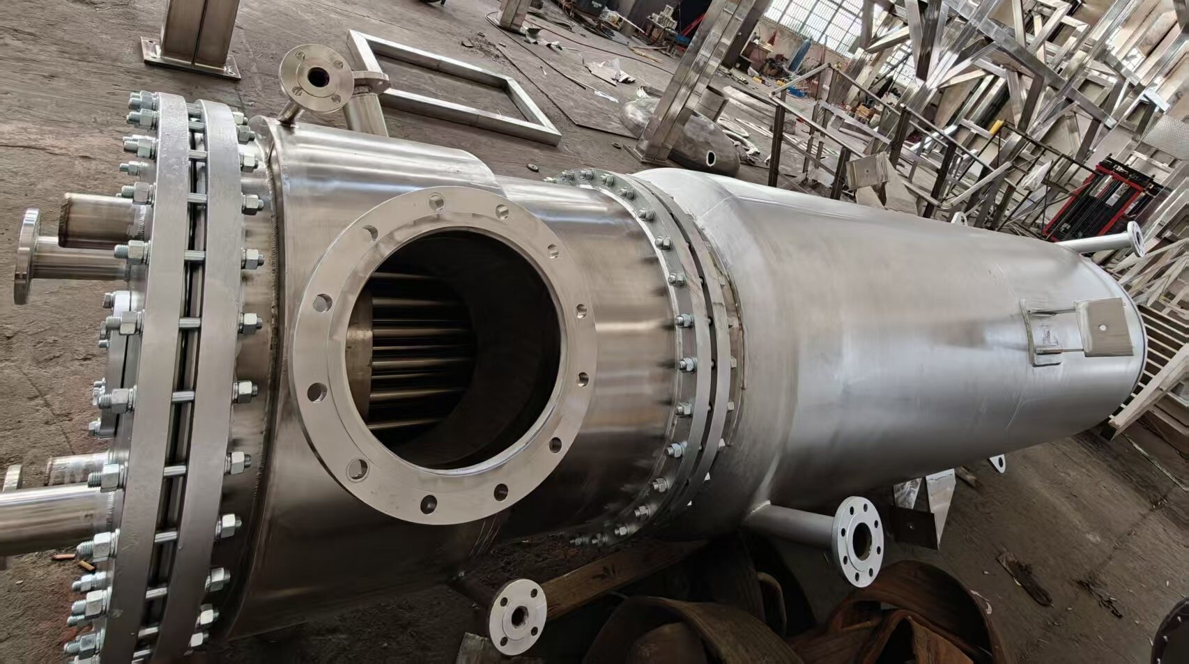 Stainless Steel Tubular Heat Exchanger for High Temperature and Corrosion Resistant Applications
