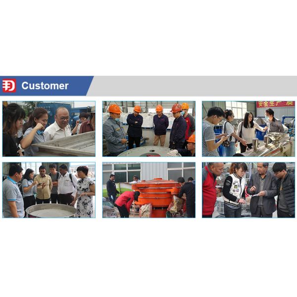 380V 415V 450V Clay Powder Vibrating Screen Sand Sieving Machine