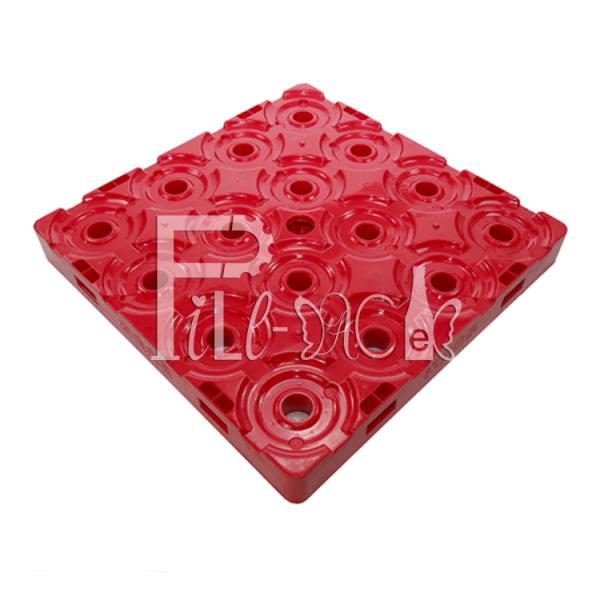 5 паллет хранения бутылки с водой паллета бутылки с водой галлона 18.9L пластиковый