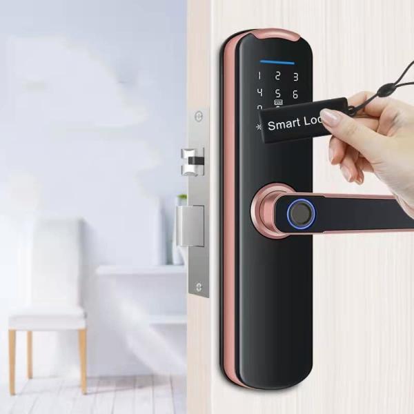 Сплав умного замка кнопочной панели цифров алюминиевый с отпечатком пальцев