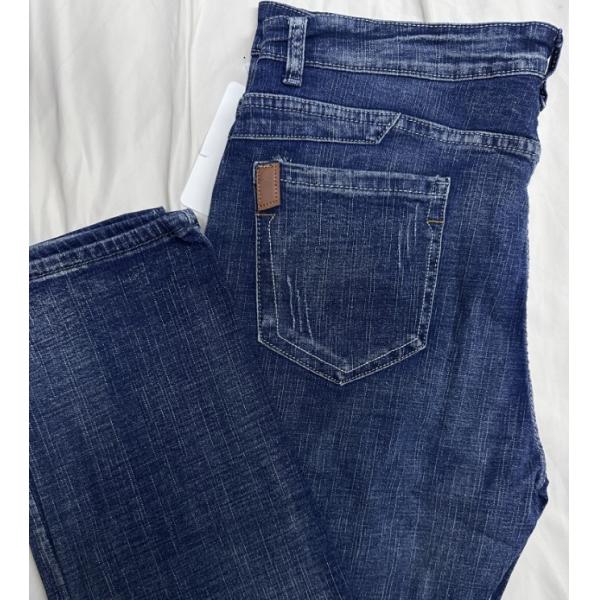 XMAMLON RTS Man Trousers Regular Jeans with Washed Craft and Windproof Technology