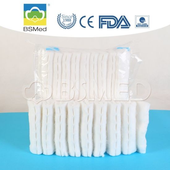 Hypoallergenic Sterile Absorbent Ultra-Soft Wholesale 100% Natural Zigzag Pleated  Surgical Zigzag Cotton  Eco-Friendly Absorbent Cotton Medical Cotton Supplier Zig Zag Cotton Fabric