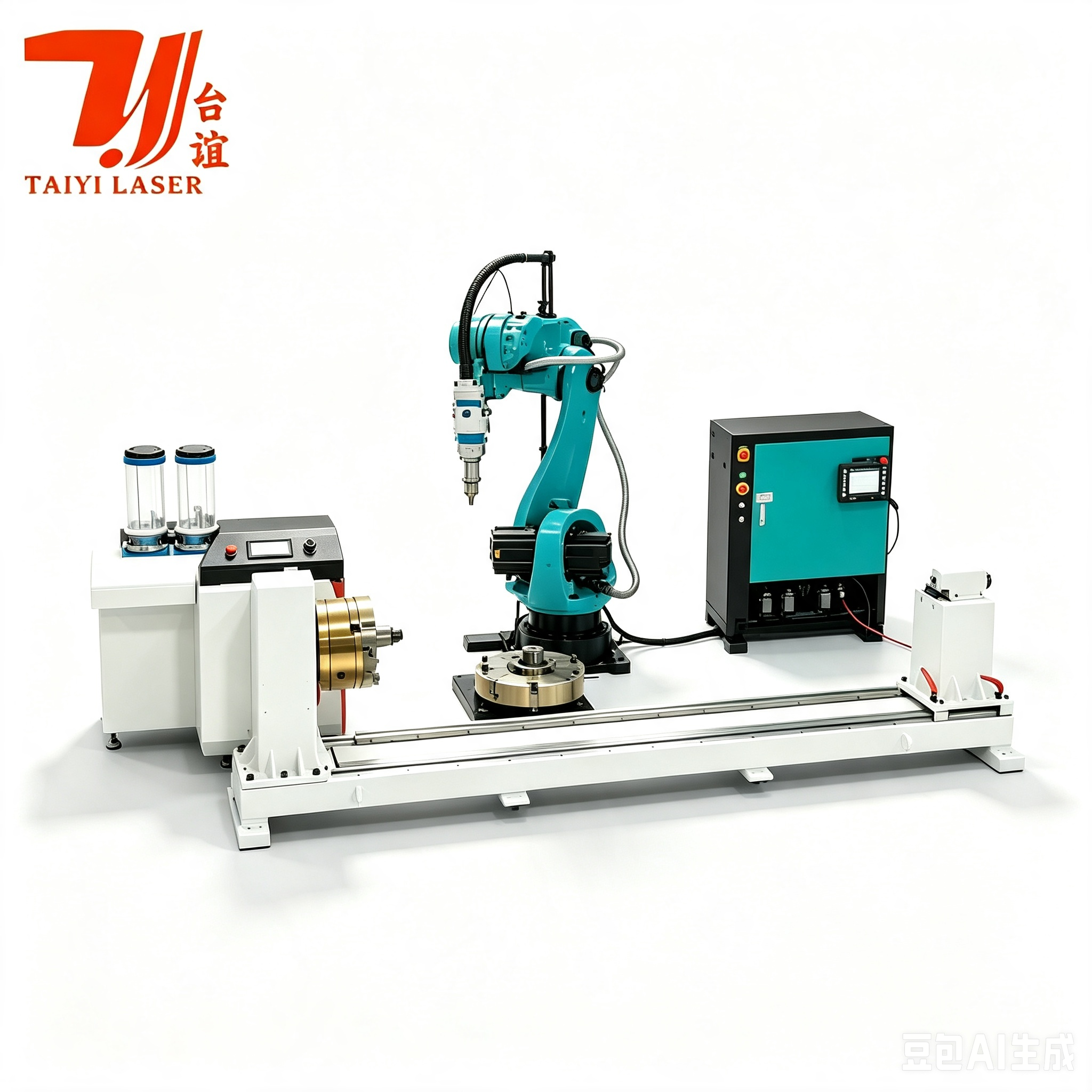 Industrial Robot Laser Cladding Machine for Hydraulic Cylinder and Roller Surface Remanufacturing