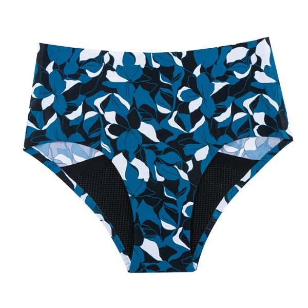 Leakproof High Waist Period Panties For Teens Seamless Menstrual Panties 4 Layers 6 Colors