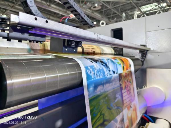 1000mm Width Flexographic Printing Equipment PLC Control For Paper Cup And Bag 150m/Min