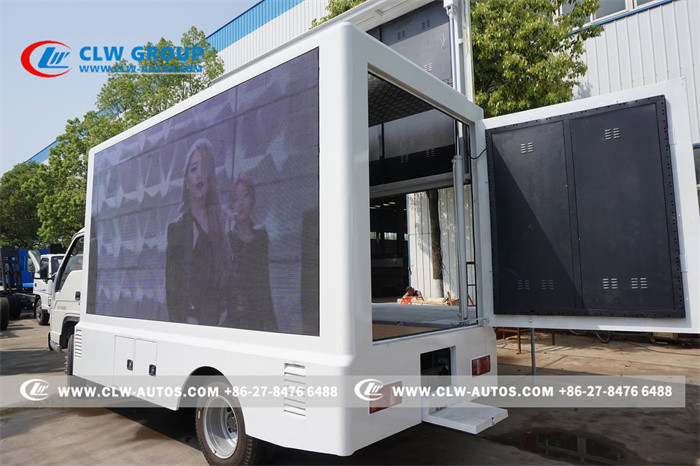 Тележка афиши СИД Foton Forland 4X2 7000cd для рекламы