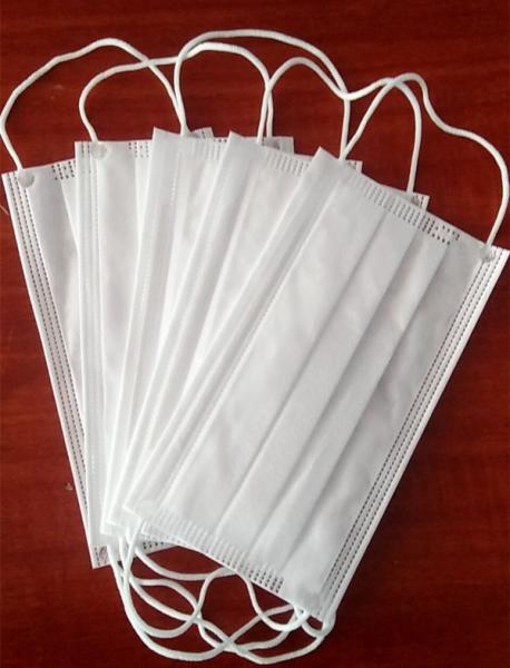 3 ply disposable face mask anti virous white color