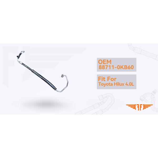 88711-0KB60 Hilux 4.0L AC Refrigerant Discharge Hose Discharge Line