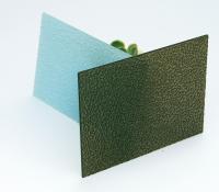 Feuille solide de PC léger de feuille givrée par polycarbonate en bronze vert pour l'usage d'intérieur
