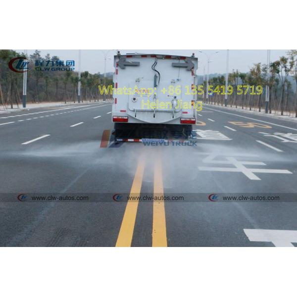 Тележка дороги танка пыли моча танка 5M3 Dongfeng 4x2 4M3 очищая