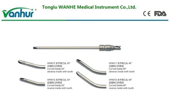 Medical Shaver Set Orthopedic Surgical Instruments with ODM and ISO13485 Curved Blade Machine