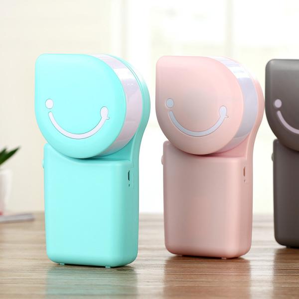 NEW Mini Rechargeable Portable LED Handy USB Air Conditioner Cooling Fan GK-F02
