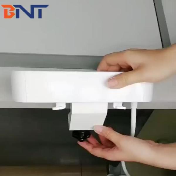 BNT outstnading Simplicity on table socket with USB-C clamped on edage  of the table desktop  socket for conference room