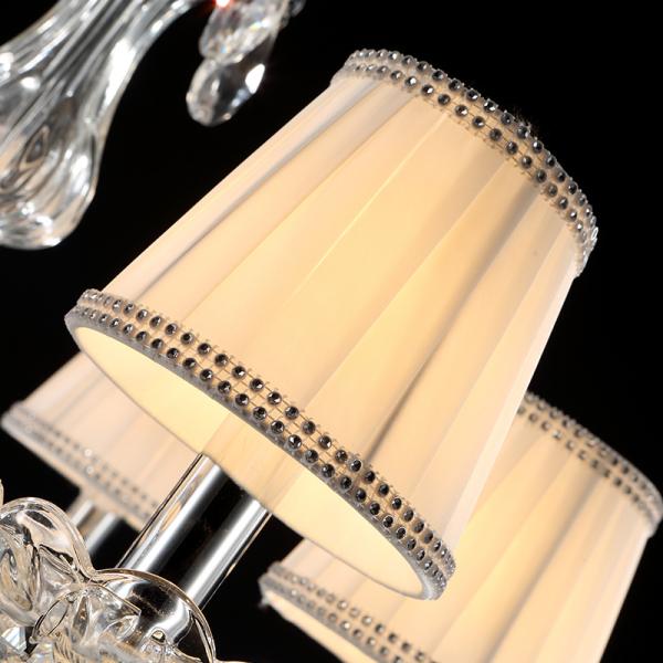 Gothic Crystal chandelier Lighting With lampshade For Home (WH-CY-85)