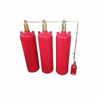 120L rouge Automatique FM200 Système d'extinction d'incendie fixe Faible entretien Flexible