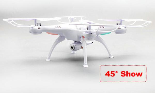X5SW WIFI FPV Real-Time RC Drone 2.4G 4CH Headless RC Quadcopter Camcorder W/ HD Camera