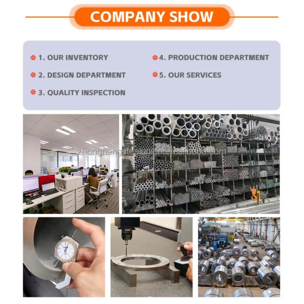 Rectangular Square Aluminum Alloy Tubes Profile Large Diameter Custom Tolerance 0.01