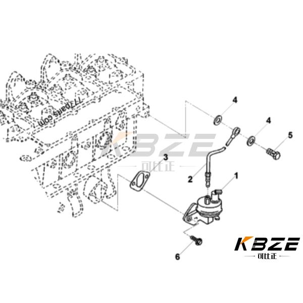 Двигатель Cummins 6BT 6BT5.9 1106N-010 / 4983584 / 3970880