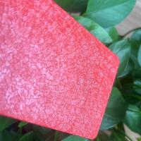 State Powder Coating Ral3020 Red Lizard Skin Alligator Finish UV Electrostatic For 1000hr Humidity Industrial Metal