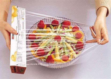 Stretch Moving / Packing Plastic Food Wrap Film , Clear Pallet Shrink Food Cling Wrap For Kitchen