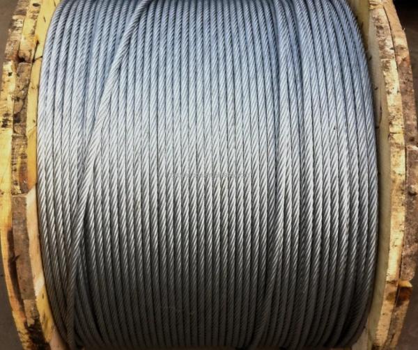 6x19W FC Fiber Core Steel Wire Rope for Excavator/Petroleum Drilling/Shaft Hoisting