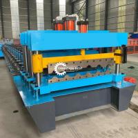 Rolo de aço galvanizado da telha de telhado da etapa/Euro de Ibr que forma a máquina