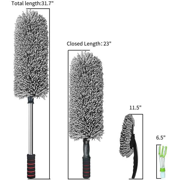 Сыпня PP Microfiber щетки автомобиля 4PCS внутренняя детализируя