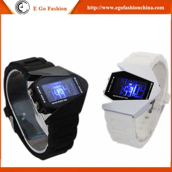 Fashion LED Watch Customized Logo OEM Watch Sports Watch Unisex Hip Hop Boy Casual Watch
